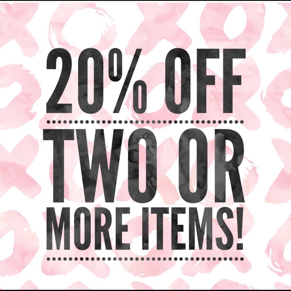 Bundle discount on EVERYTHING(total weight can’t exceed 5lbs)